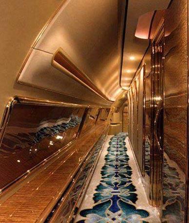 私人飞机 24小时候命的空中奢华套房 私人飞机 24小时候命的空中奢华套房