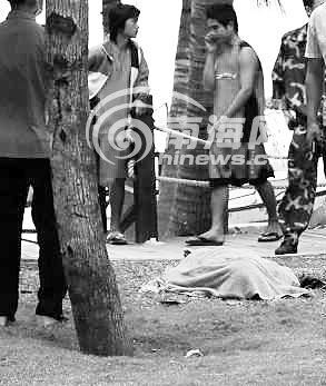 三亚：大东海摩托艇与游艇相撞 新朗遇难[图]